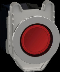 XB4FW34B5 Illuminated pushbutton Harmony XB4F, 30mm, 1Ö;+1S, red, 24 V.