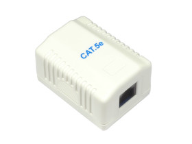 Gniazdo abonenckie 1 x RJ45 UTP-5e Talvico