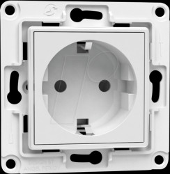 SHELLY_WS_EU_W Shelly wall socket, white