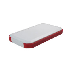 Takachi CHH901AWR 90 Series IP67 Handheld Enclosures Size 1 White/Red 4 x AAA