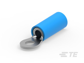 Zacisk oczkowy Ø , M2.5 izolowany średnica wew 2.84mm Niebieski TE Connectivity