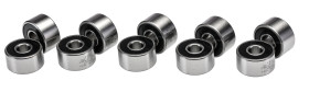 Łożysko kulkowe skośne 30/6-B-2RSR-TVH-HLC wew: 6 mm zew: 17 mm OD 9 mm FAG 2-rzędowe