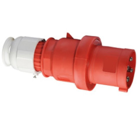 Wtyczka TE z zintegrowanym zadławieniem MULTI-GRIP 63A 4p 400V 6h IP44 2151