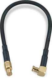 Kabel koncentryczny złącze A MCX złacze B MCX długość 152.4mm typ kabla RG174 Z zakończeniem