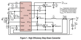 High Efficiency Synchronous Step-Down Switching Regulator