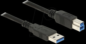 85065 Cable USB 3.0 Type-A male > USB 3.0 Type-B male 0.5 m black