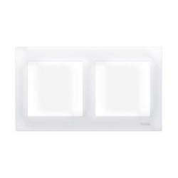 SIMON54 biały DR2/11 Ramka 2-krotna