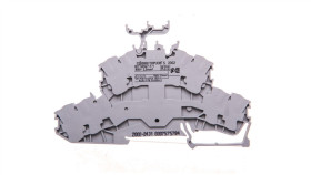 Złączka Szynowa 2-Pietrowa 4-Przewodowa 2,5Mm2 Szara 2002-2431 Topjobs /50Szt./