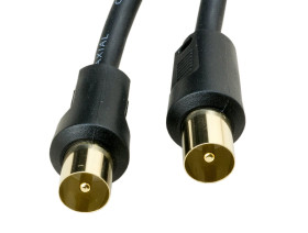 TV Aerial Cable Male to Male with Coupler