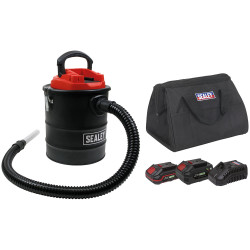 Sealey CP20VAVKIT Handheld Ash Vacuum Cleaner 20V SV20 Series 15L Kit - 2 Batt