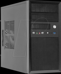 CT-01B-350GPB Chieftec Mesh CT-01B-350GPB mATX case incl. PSU