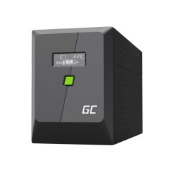 Zasilacz awaryjny UPS Green Cell 1500VA 900W Power Proof z wyświetlaczem LCD (UPSLM900)