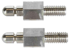 Locking bolt, size D-Sub 1 (DE), D-Sub 2 (DA), D-Sub 3 (DB) for rear panel mounting, for device plate thickness 0.8-1.3 mm, thre