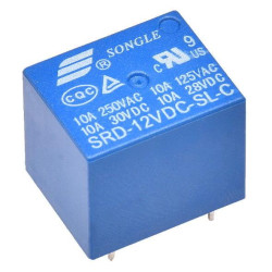Opencircuit 12V 10A relay