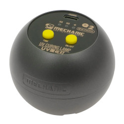 Lampa UV Q2 Mechanic z akumulatorem 400mAh, ciemnoszara
