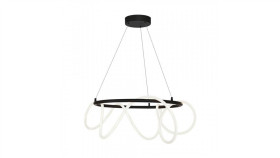 Lampa Wisząca Balbo Kolor Czarny Aluminium/Metal, Led 4500 Lm Barwa...