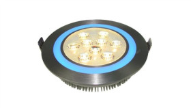Downlight Led Power Sika 1W*9+3W Biały Ciepły+Nie