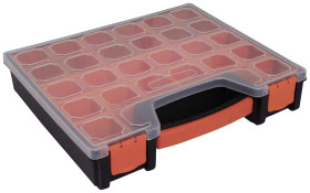 Quadrios 23SA094 Skrzynka (D x S x W) 31.2 x 27.2 x 6 cm Ilość przegród: 14 stały podział Content 1 szt.