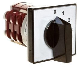 Łącznik krzywkowy 0-1-2-3 2P 25A do wbudowania 4G25-124-U