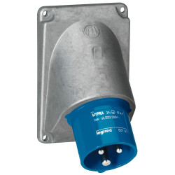 Złącze zasilające 16A Wtyczka 200 → 250 V 2P + E Legrand IP44