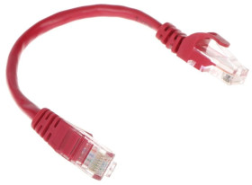 Patchcord RJ45/0.2-RED 0.2m