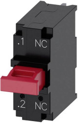 Moduł stykowy Siemens 3SU1400-3AA10-5CA0 3SU14003AA105CA0, 240 V/AC, 250 V/DC, 1 szt.