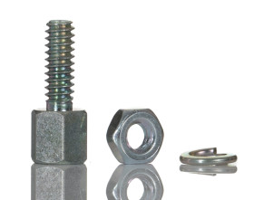 Śruba do złączy Blokada śrubowa do Złącze D Mosiądz RS PRO