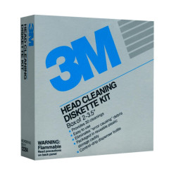 3M Head Cleaning Diskette Kit - Box of 2-3.5"