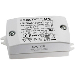 Self Electronics SLT6-500IL-4 LED Driver 6W 500mA 3-12V DC PFC Surge Protected