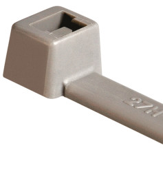 Opaska kablowa długość 390mm szerokość 7,6 mm Szary HellermannTyton Poliamid 0 → +150 °C.