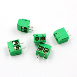Opencircuit Print terminal blocks - 2pin green - 3.5mm pitch - 5 pieces