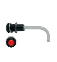 Światłowód do LED, sztywny, kątowy, dł. 50.7mm, Bivar