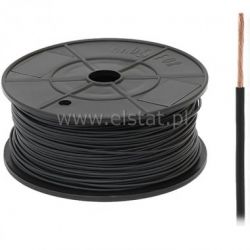 FLRY 0,22 przewody elektryczne samochodowe; czarne