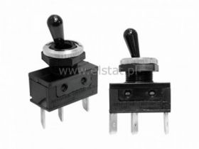 Przeł. hebel. ON-OFF-ON 250V 3-poz. 1-torowy stab