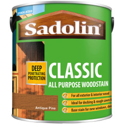 Sadolin 5028458 Classic Wood Protection Antique Pine 2.5 litre