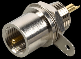 FME connector, central mount, soldered version