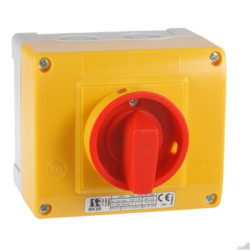 Łącznik SK25-2.8211\OB14ZC ż/cz 0-1 25A 3P SPAMEL