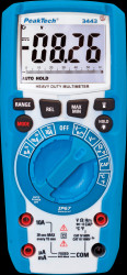 P 3443 Digital multimeter, 6000 counts, IP67