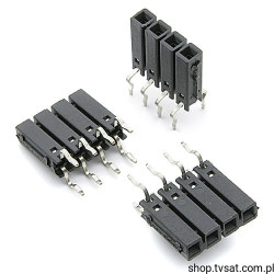 BL11508-4 Socket 4 Pin Vertical THT FISCHERELE