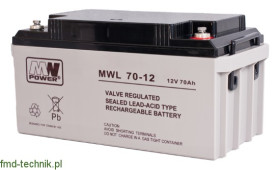 Akumulator MWL 70-12 Long Life