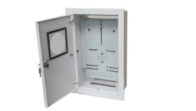 Rozdzielnica Podtynkowa Metalowa 1X3f Na Licznik Elektroniczny Zamek Okienko...