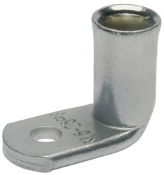 Uninsulated angled tube cable lug, 10 mm², 8.4 mm, M8, 742F8