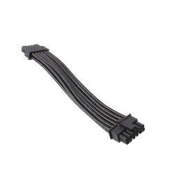 Kabel przewód-płytka, ELCON Micro, 600 V AC/DC, 12,5 A, 100mm, Okrągły, Cyna, Czarny