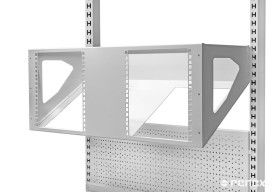 Szafa metalowa RACK 6U2x10" (otwarta) pozioma 720(szer)x300(gł)-9003