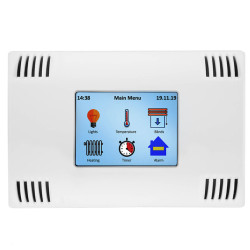 AZ-Touch Mod wall housing set with 2.4 inch touchscreen for ESP8266 and ESP32 compatible with Arduino