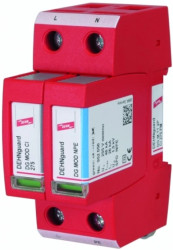 Ogranicznik przepięć Typ T2 2P 12,5kA 1,5kV z wbudowanym bezpiecznikiem DEHNguard M TT 2P CI 275 952171