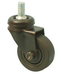 Koło samonastawne średnica kabla 50mm Kołek gwintowany Guitel Hervieu 40kg wysokość całkowita 69mm