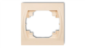 Logo Ramka Pozioma Pojedyncza Biały Lrh-1