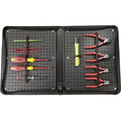 Parat 5650020061 BASIC Tool Case Elegant Black Leather 280x340x50mm