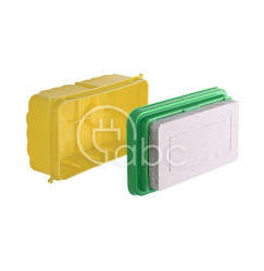 Uniwersalna obudowa montażowa z płytą mineralną, długość 150 mm, 1224-22